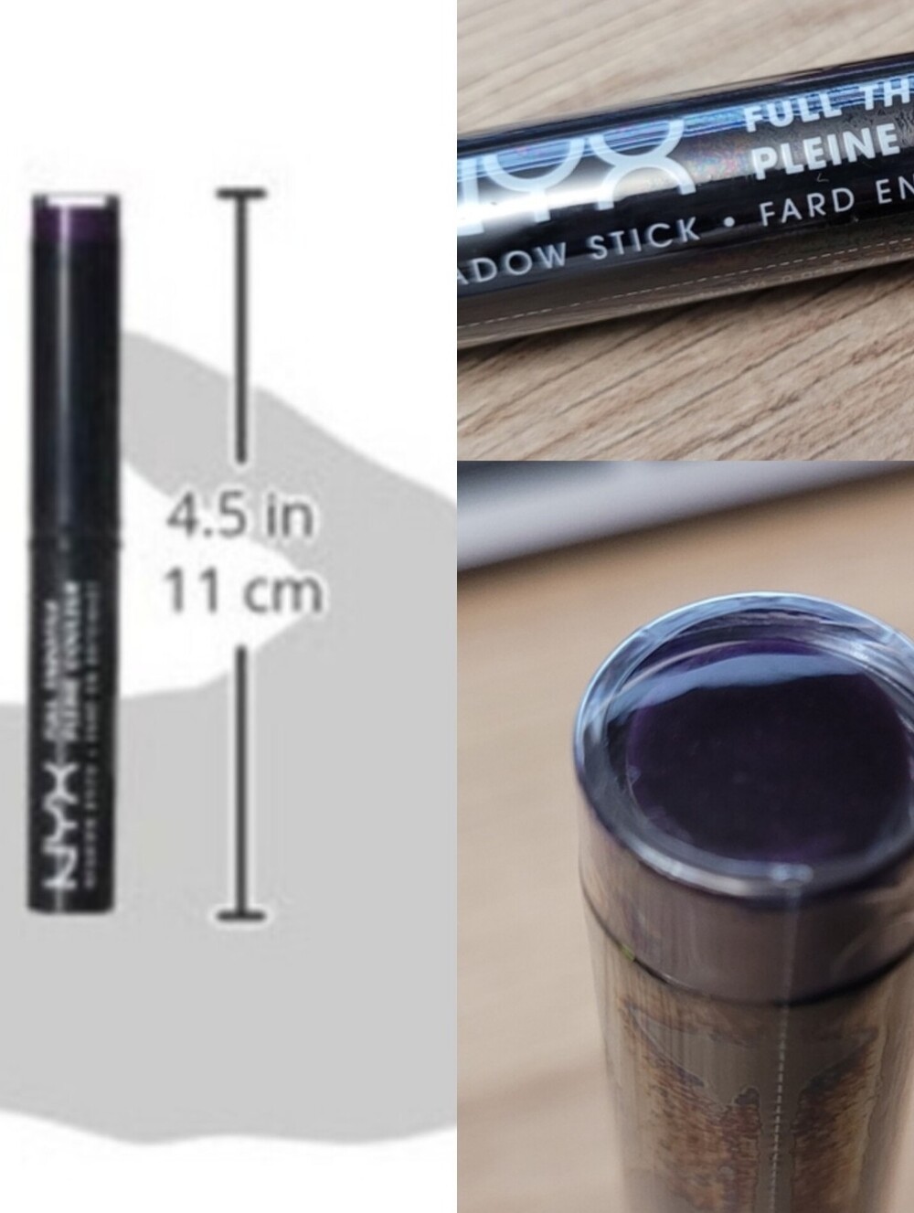 NYX Cream Shadow Stick Night Walker FTSS02 Discontinued Shade New